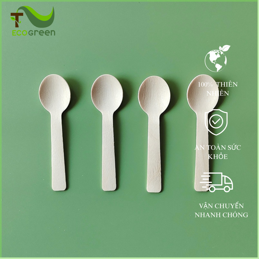 Muỗng gỗ 10,5cm