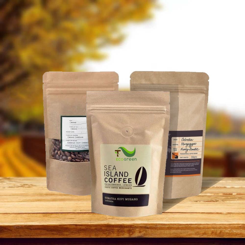 Tui zipper giay kraft