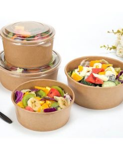 Bát, tô giấy kraft dùng 1 lần - Ảnh 5