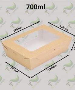 Hộp giấy đựng thức ăn có cửa sổ - Ảnh 9
