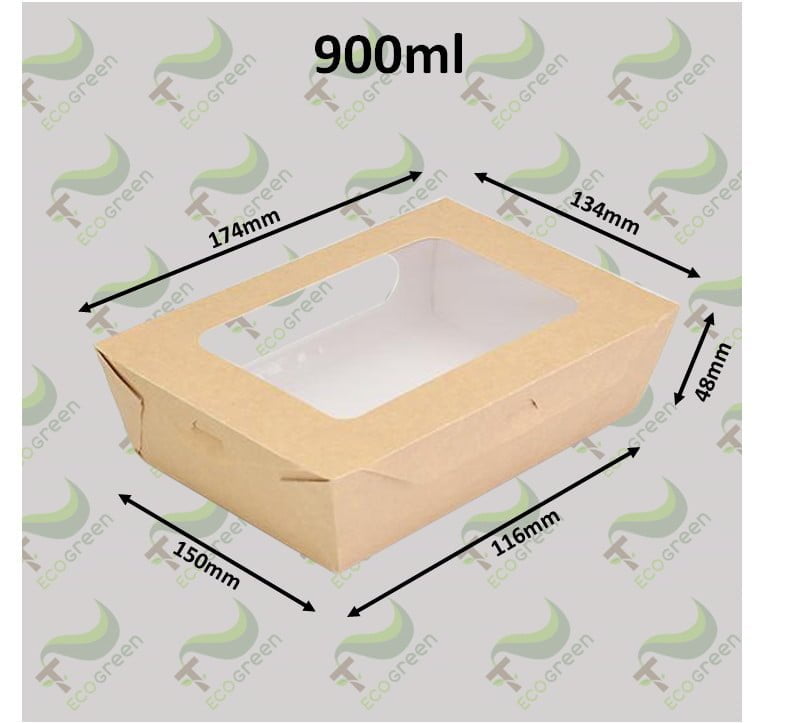 Hộp giấy đựng thức ăn có cửa sổ - Ảnh 10