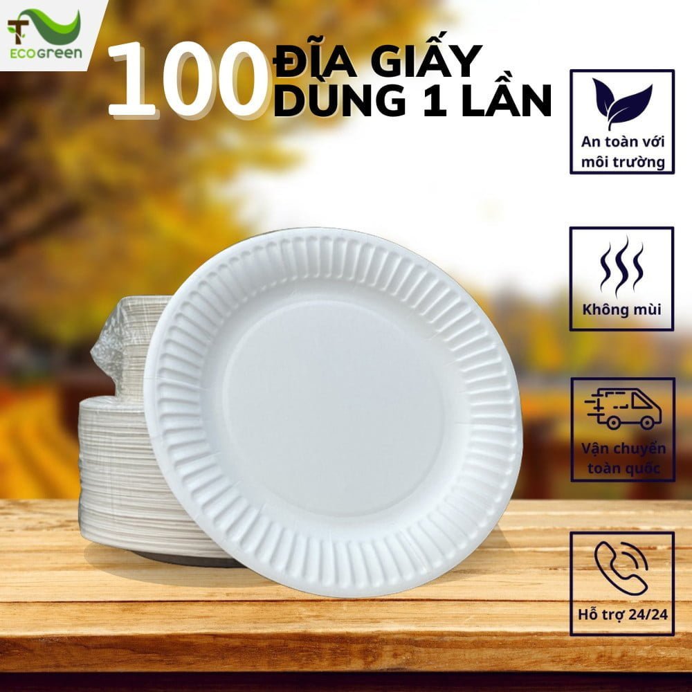 Dĩa giấy