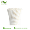 Ống hút giấy dùng 1 lần - trắng phi 8