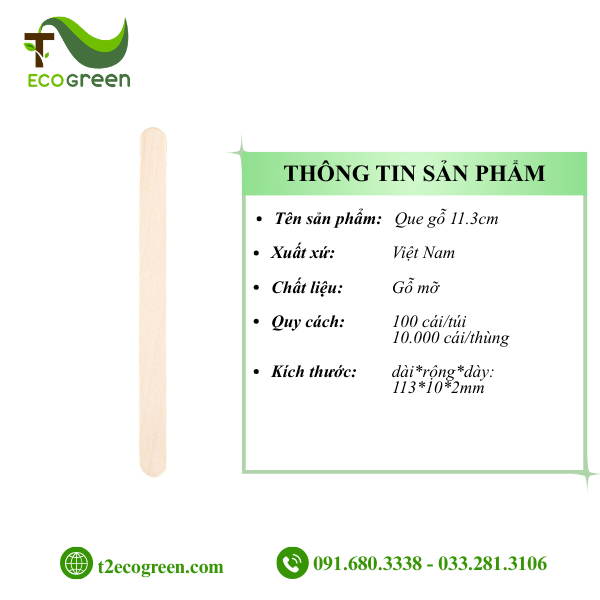 Alternative view of Que kem - 113mm