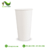 Cốc (ly) giấy trắng dùng 1 lần 650ml (22oz)