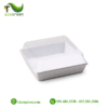 Hộp vuông trắng có nắp đựng bánh E1413