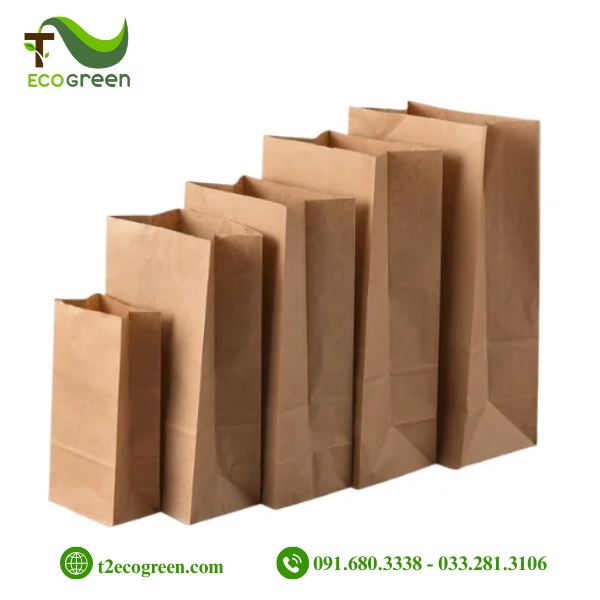 Túi giấy xi bánh mỳ 12x25