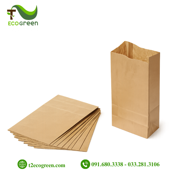 Túi giấy xi bánh mỳ 12x25